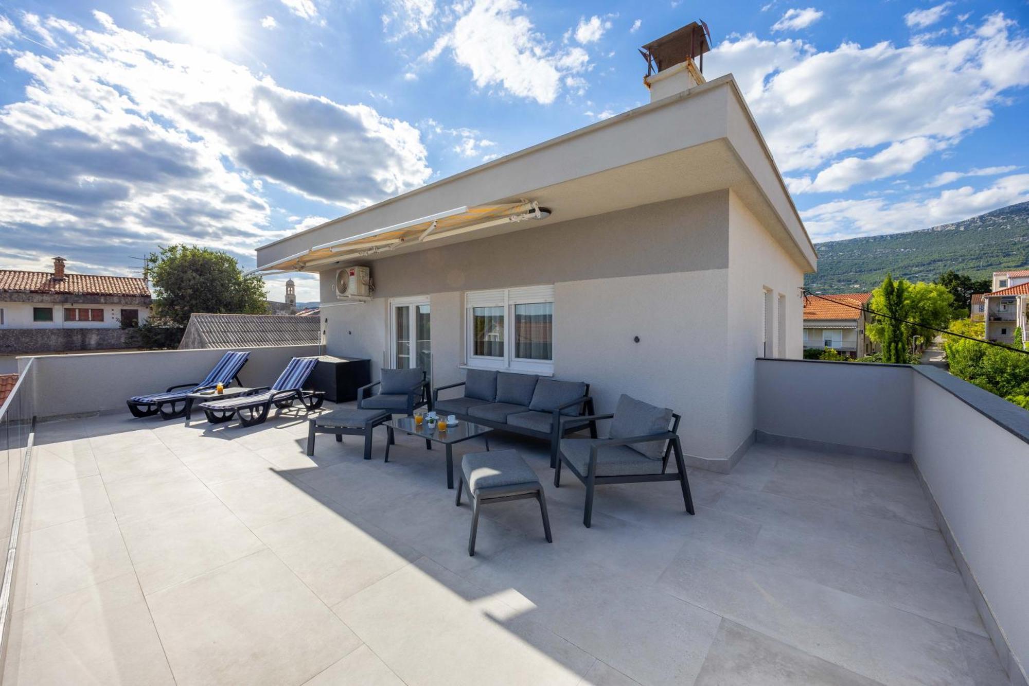 Terrace Kastela Apartment Exterior photo